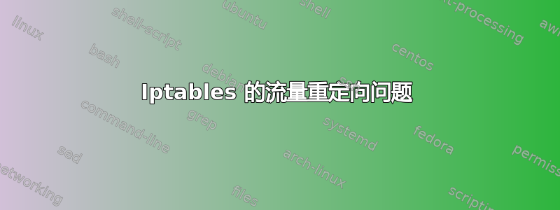 Iptables 的流量重定向问题