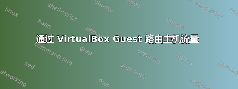 通过 VirtualBox Guest 路由主机流量