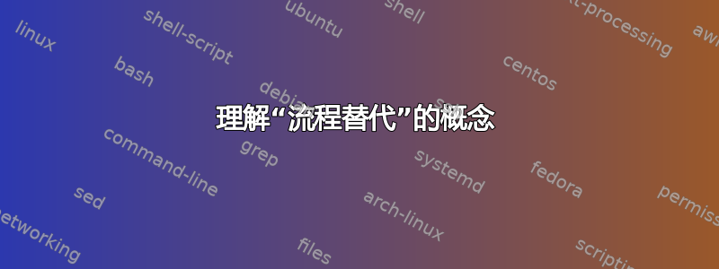 理解“流程替代”的概念