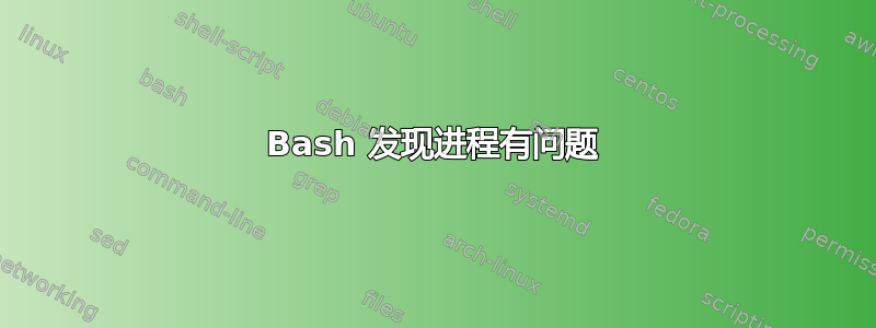 Bash 发现进程有问题