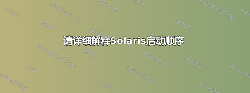 请详细解释Solaris启动顺序