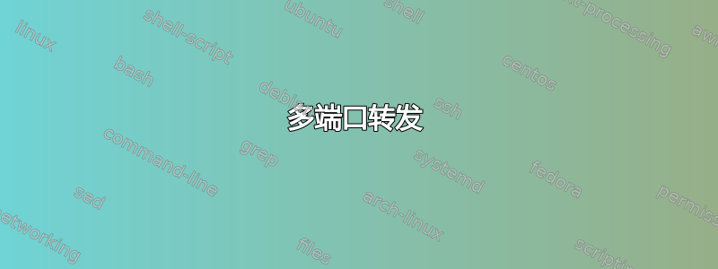 多端口转发