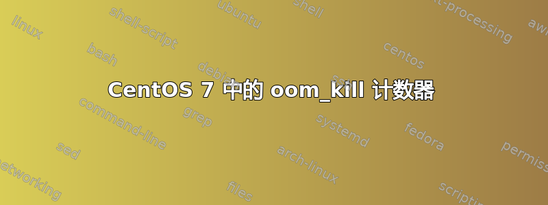 CentOS 7 中的 oom_kill 计数器