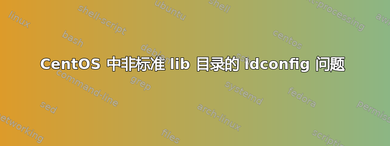 CentOS 中非标准 lib 目录的 ldconfig 问题