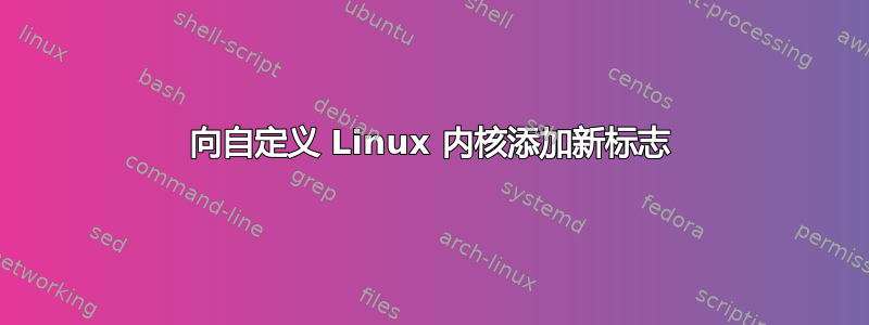 向自定义 Linux 内核添加新标志