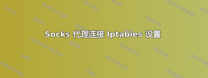 Socks 代理连接 Iptables 设置