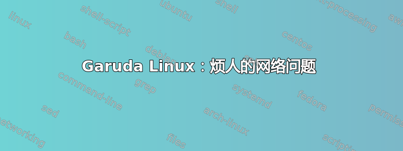 Garuda Linux：烦人的网络问题