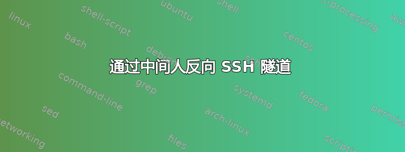 通过中间人反向 SSH 隧道