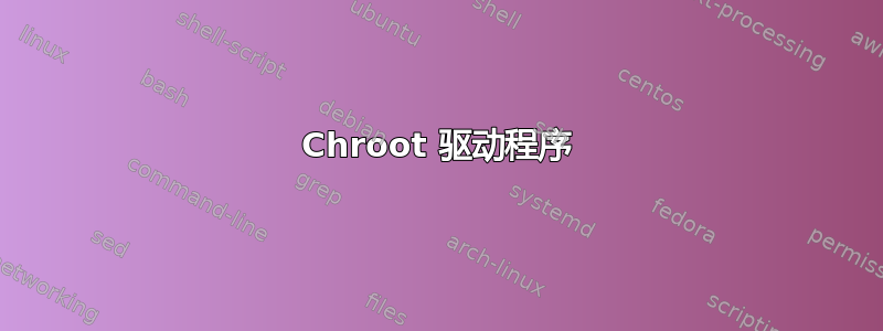 Chroot 驱动程序