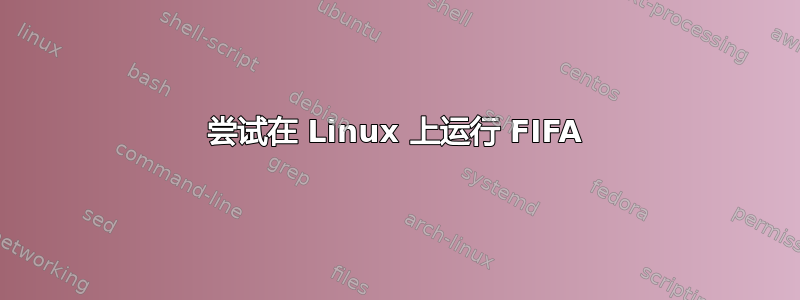 尝试在 Linux 上运行 FIFA