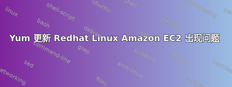 Yum 更新 Redhat Linux Amazon EC2 出现问题