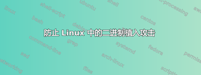 防止 Linux 中的二进制植入攻击