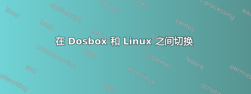 在 Dosbox 和 Linux 之间切换