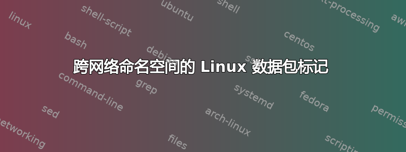 跨网络命名空间的 Linux 数据包标记