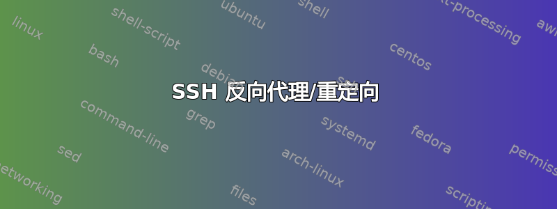 SSH 反向代理/重定向