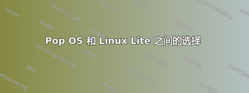 Pop OS 和 Linux Lite 之间的选择