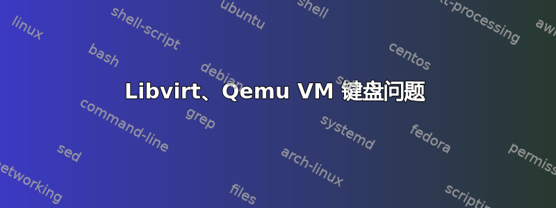 Libvirt、Qemu VM 键盘问题