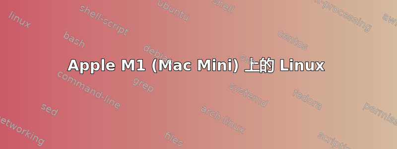 Apple M1 (Mac Mini) 上的 Linux