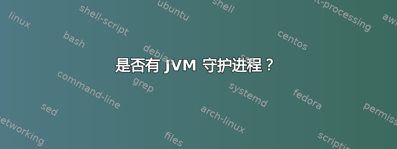 是否有 JVM 守护进程？