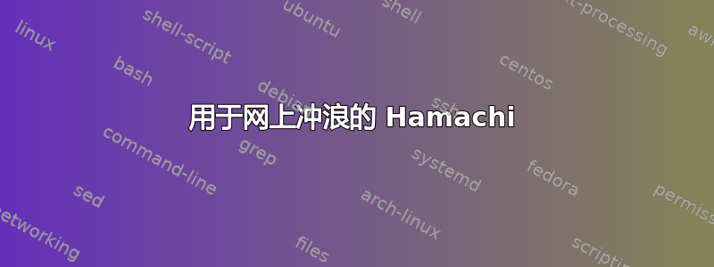 用于网上冲浪的 Hamachi