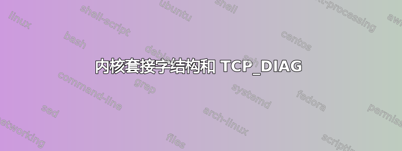 内核套接字结构和 TCP_DIAG