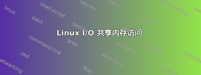 Linux I/O 共享内存访问