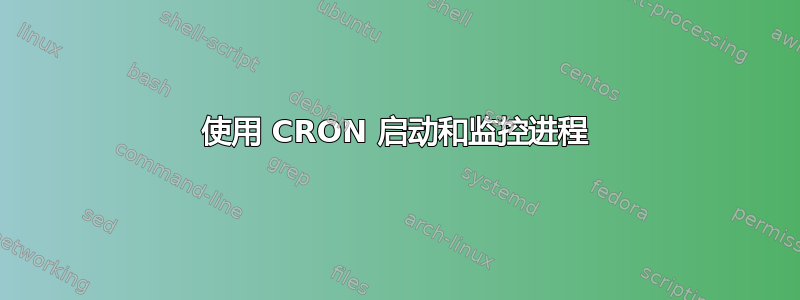 使用 CRON 启动和监控进程