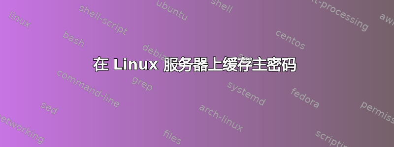 在 Linux 服务器上缓存主密码