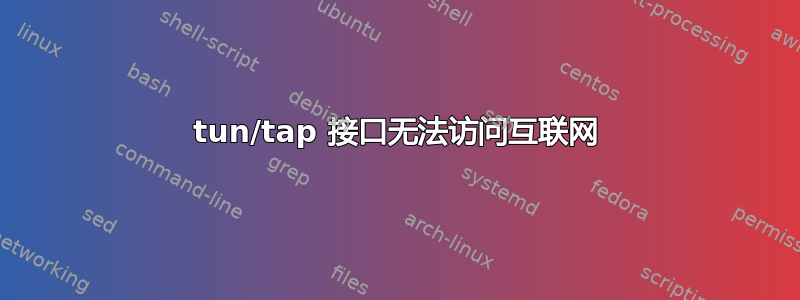 tun/tap 接口无法访问互联网