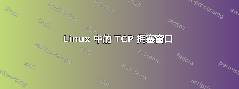 Linux 中的 TCP 拥塞窗口