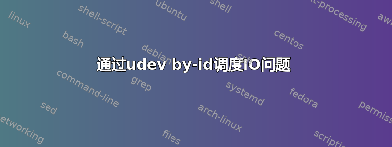 通过udev by-id调度IO问题