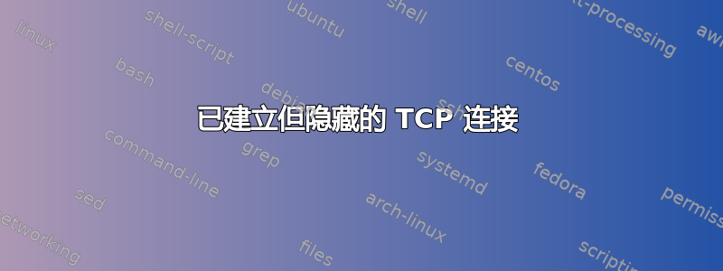 已建立但隐藏的 TCP 连接