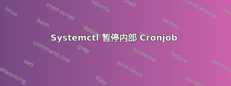 Systemctl 暂停内部 Cronjob