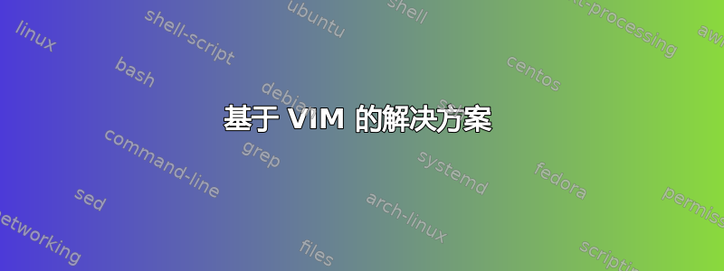 基于 VIM 的解决方案