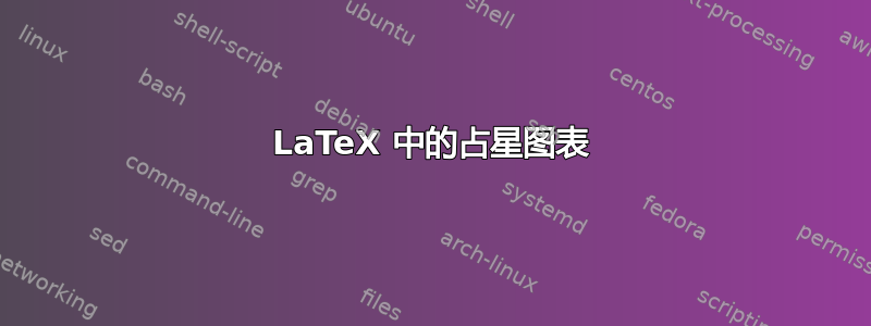 LaTeX 中的占星图表