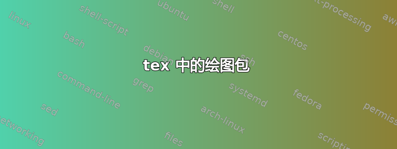 tex 中的绘图包