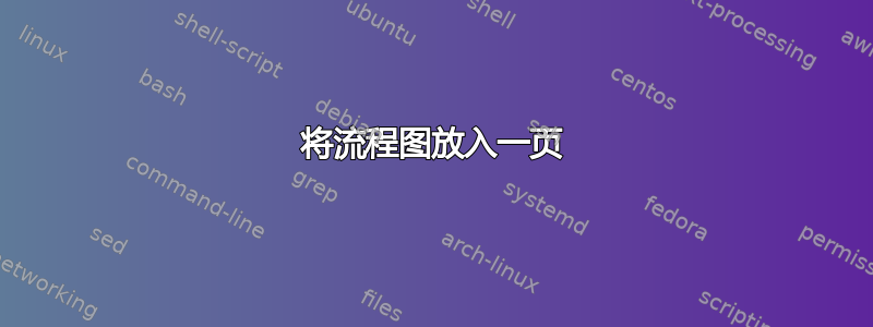 将流程图放入一页