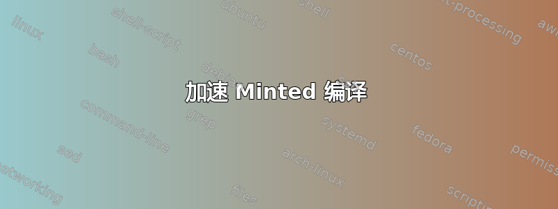 加速 Minted 编译