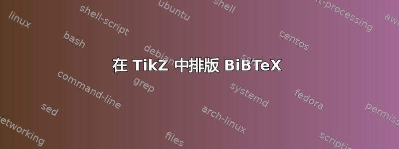 在 TikZ 中排版 BiBTeX