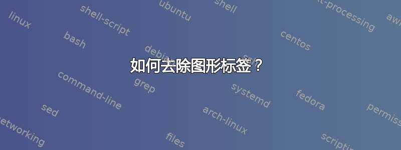 如何去除图形标签？