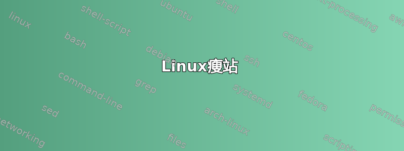 Linux瘦站