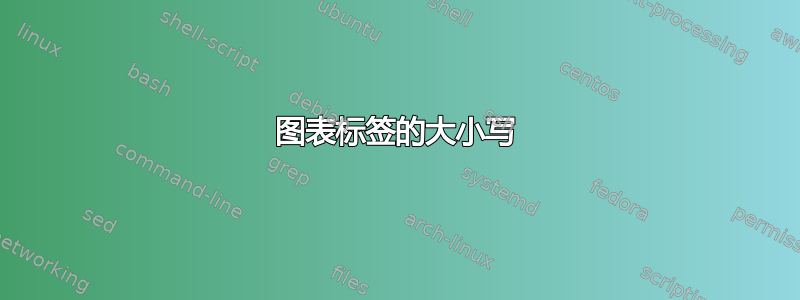 图表标签的大小写