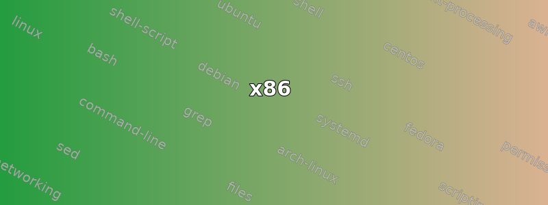 x86