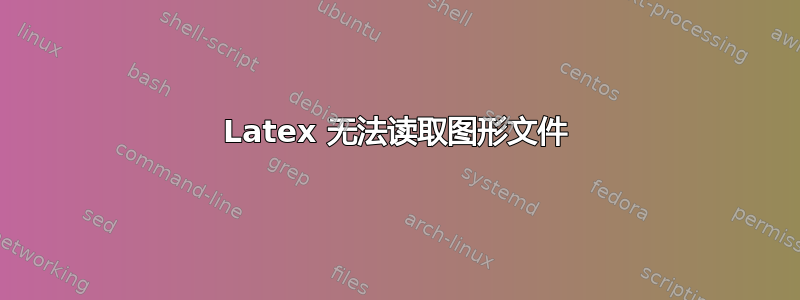 Latex 无法读取图形文件