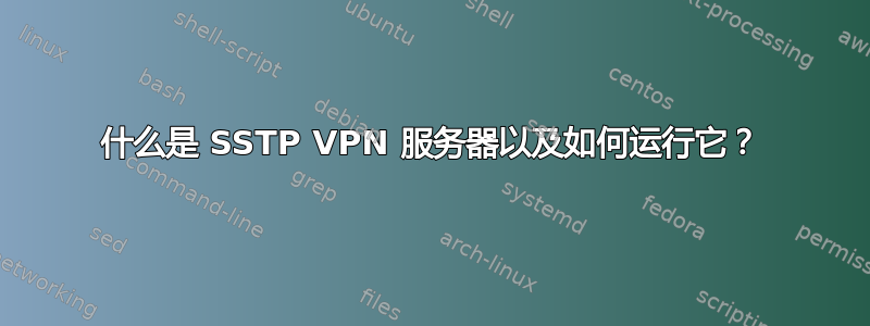 什么是 SSTP VPN 服务器以及如何运行它？