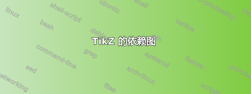 TikZ 的依赖图