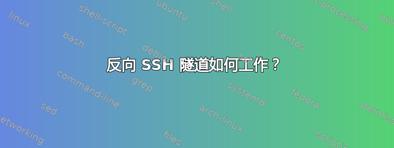 反向 SSH 隧道如何工作？