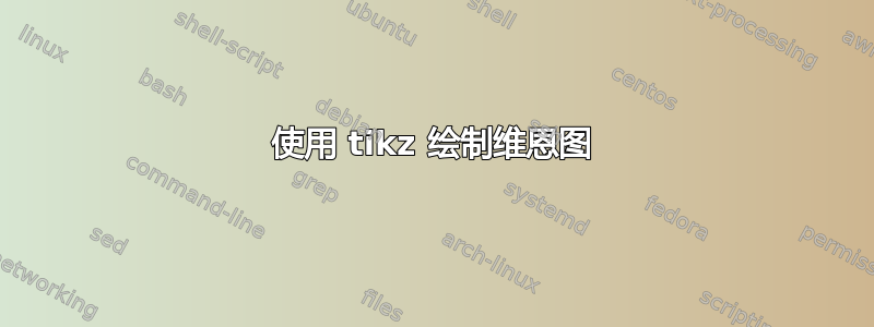 使用 tikz 绘制维恩图