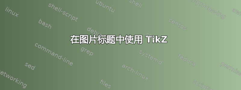 在图片标题中使用 TikZ