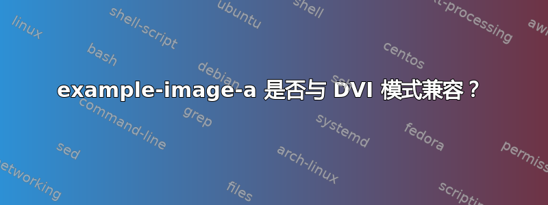 example-image-a 是否与 DVI 模式兼容？